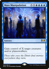 Manipulação em Massa / Mass Manipulation - Magic: The Gathering - MoxLand