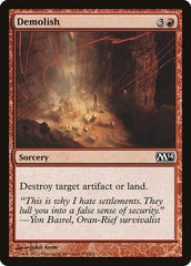 Demolir / Demolish - Magic: The Gathering - MoxLand