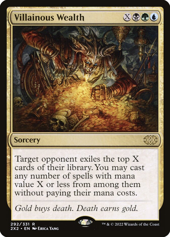 Riqueza Abominável / Villainous Wealth - Magic: The Gathering - MoxLand