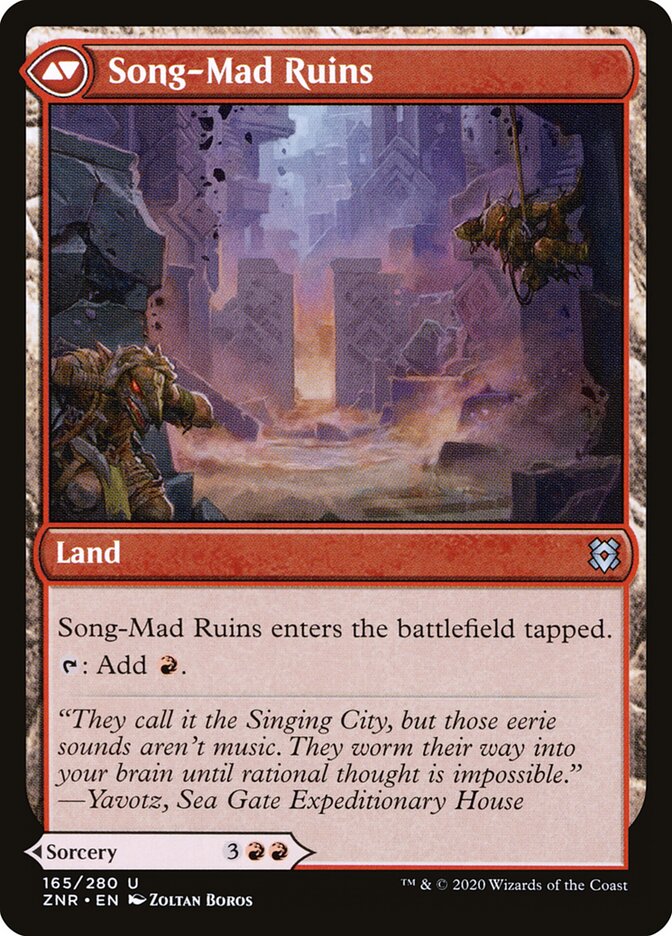 Traição da Canção da Loucura / Song-Mad Treachery - Magic: The Gathering - MoxLand
