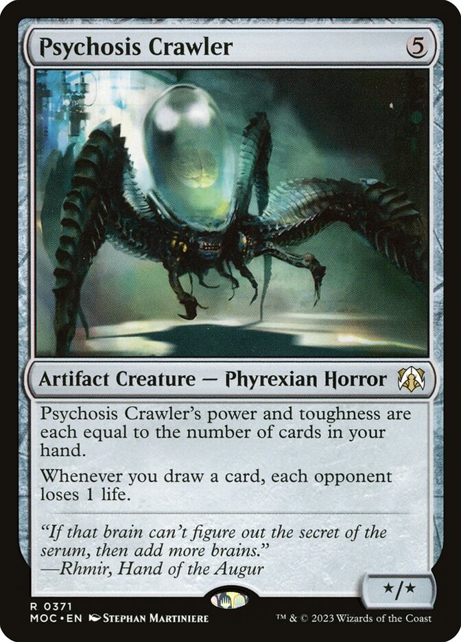 Réptil da Psicose / Psychosis Crawler - Magic: The Gathering - MoxLand