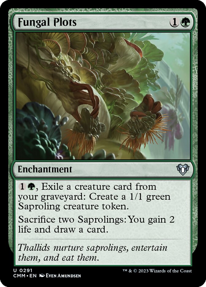 Terrenos Fungais / Fungal Plots - Magic: The Gathering - MoxLand