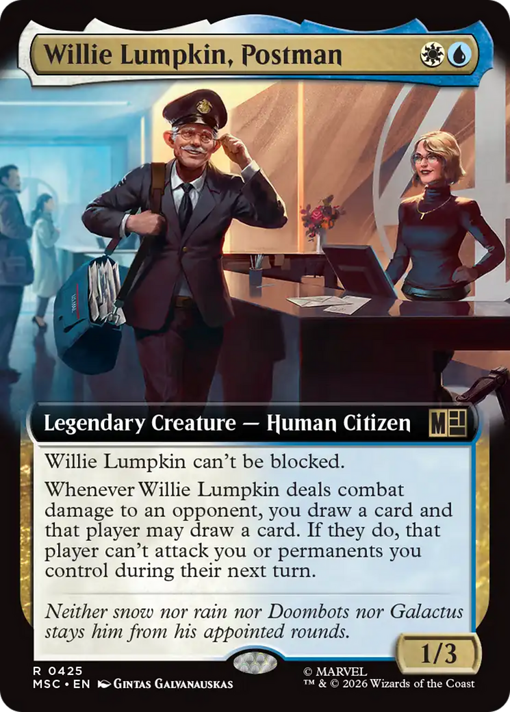 Willie Lumpkin, Postman - Magic: The Gathering - MoxLand