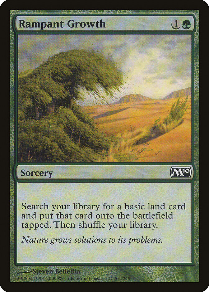 Crescimento Exuberante / Rampant Growth - Magic: The Gathering - MoxLand