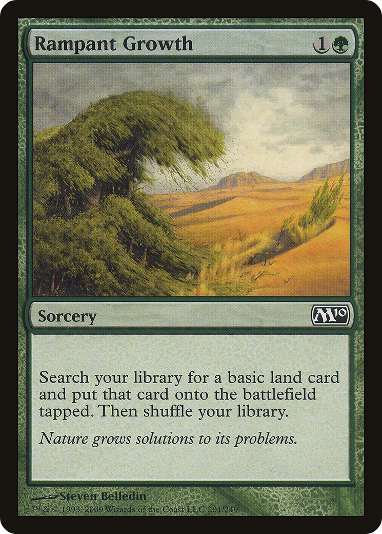 Crescimento Exuberante / Rampant Growth - Magic: The Gathering - MoxLand