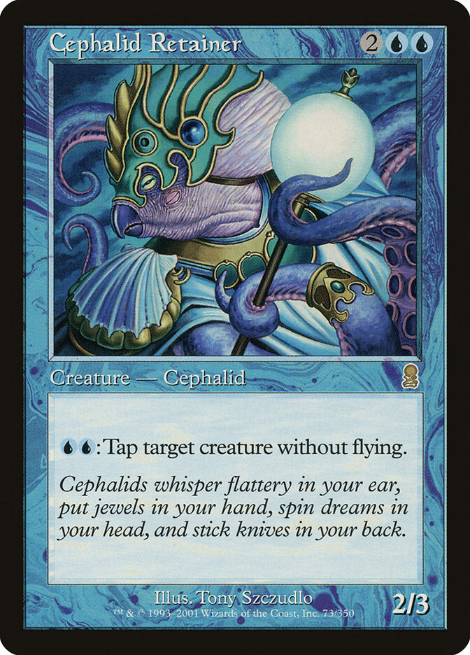 Lacaio Cefálida / Cephalid Retainer - Magic: The Gathering - MoxLand