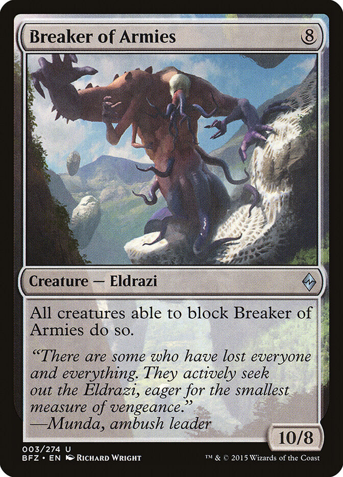 Subjugador de Exércitos / Breaker of Armies - Magic: The Gathering - MoxLand