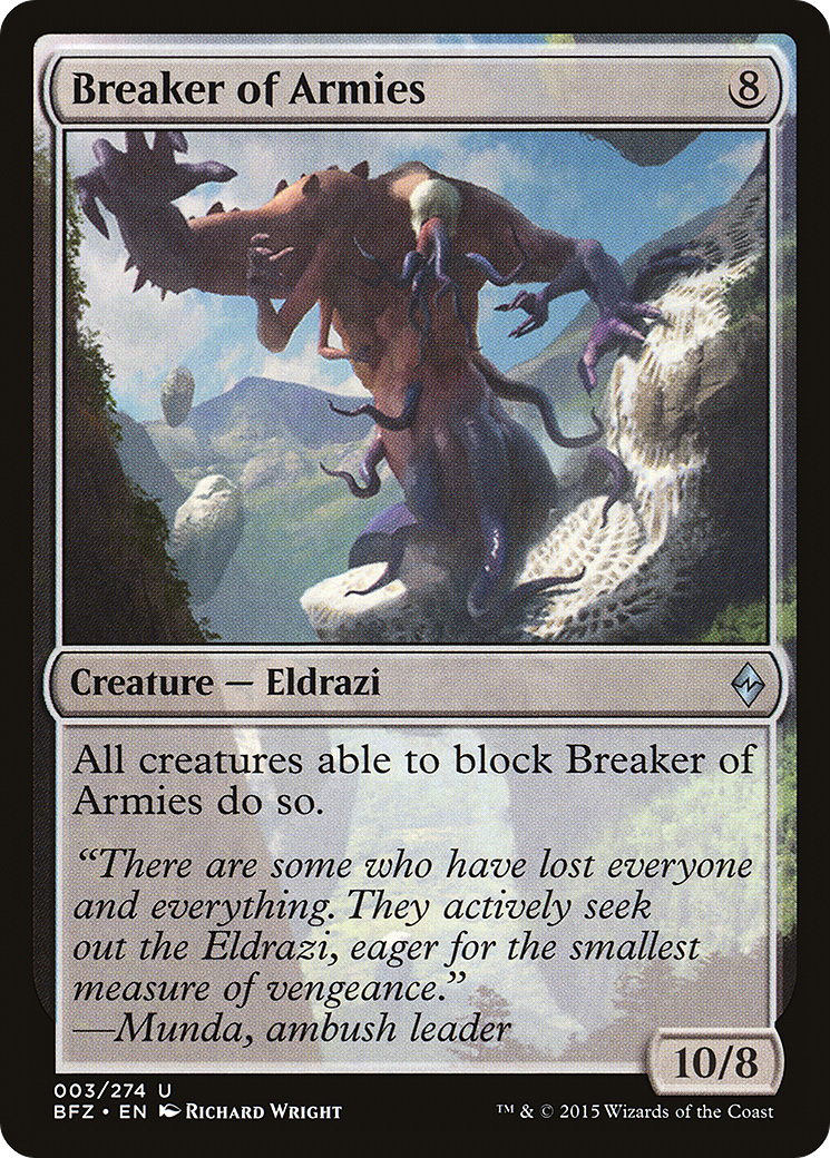 Subjugador de Exércitos / Breaker of Armies - Magic: The Gathering - MoxLand