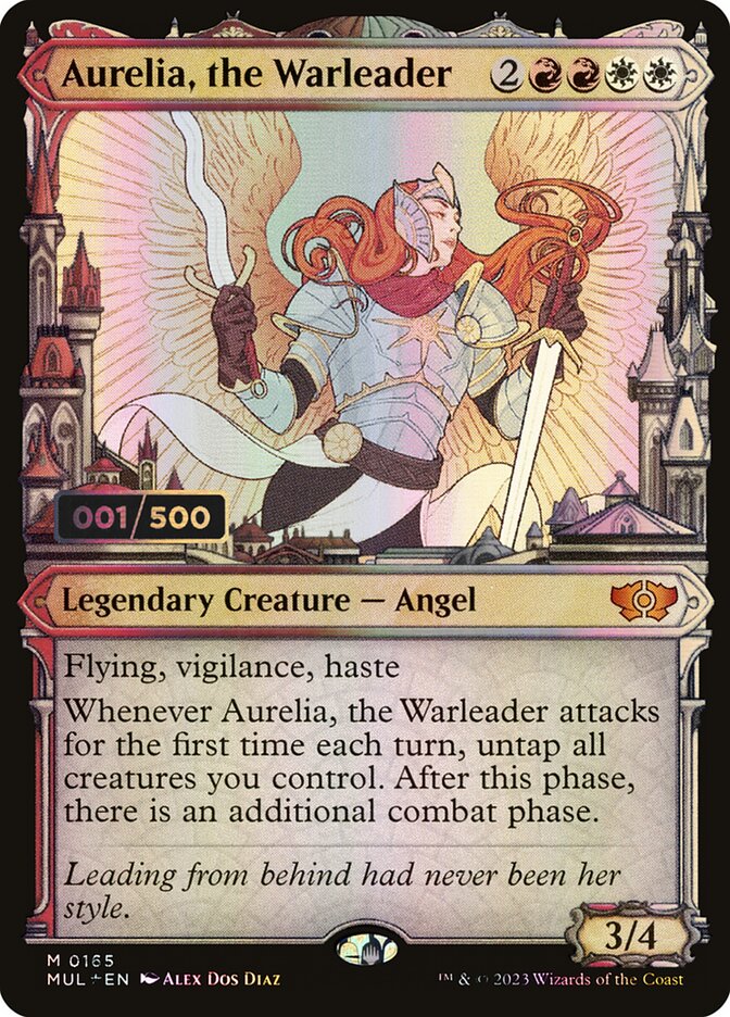Aurelia, Líder de Guerra / Aurelia, the Warleader - Magic: The Gathering - MoxLand