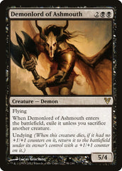 Senhor Demônio de Boca Cinzenta / Demonlord of Ashmouth - Magic: The Gathering - MoxLand