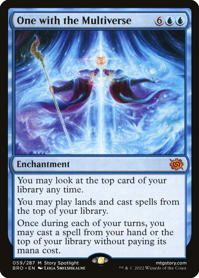Uno com o Multiverso / One with the Multiverse - Magic: The Gathering - MoxLand