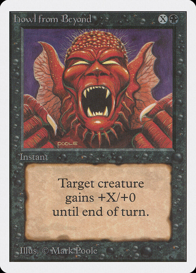 Uivo do Além / Howl from Beyond - Magic: The Gathering - MoxLand