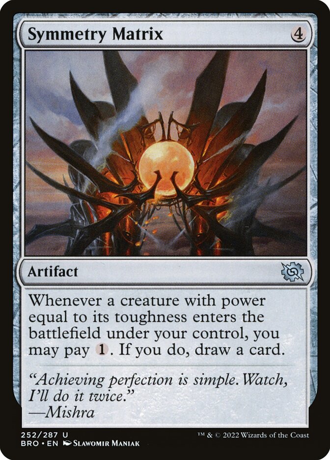 Matriz de Simetria / Symmetry Matrix - Magic: The Gathering - MoxLand