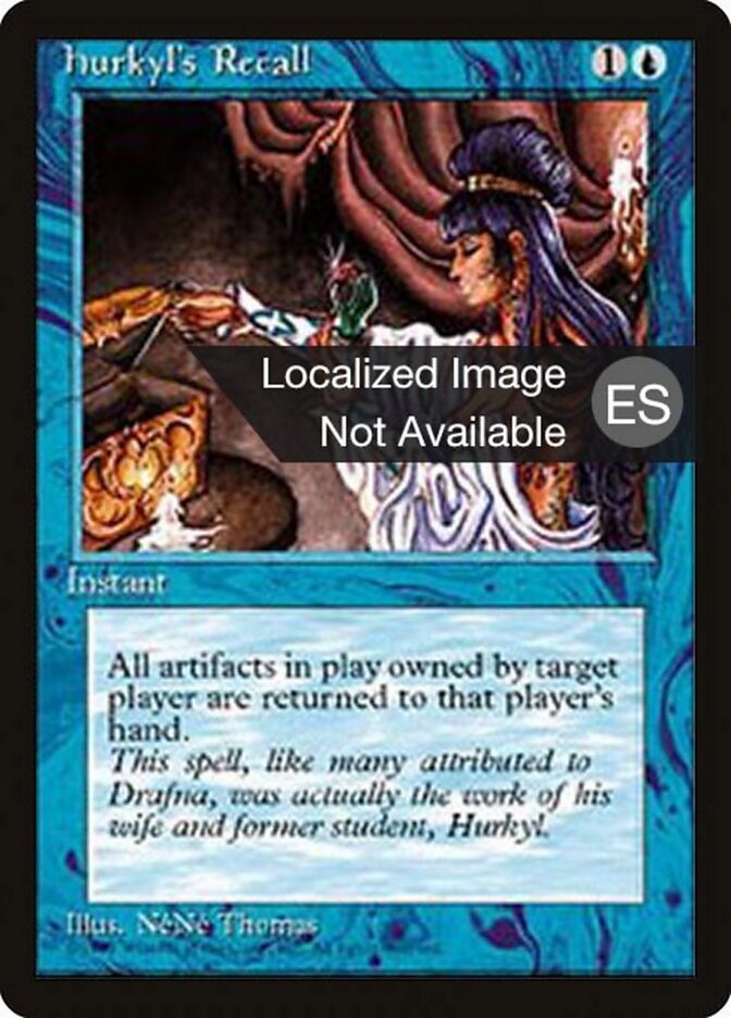 Retorno de Hurkyl / Hurkyl's Recall - Magic: The Gathering - MoxLand