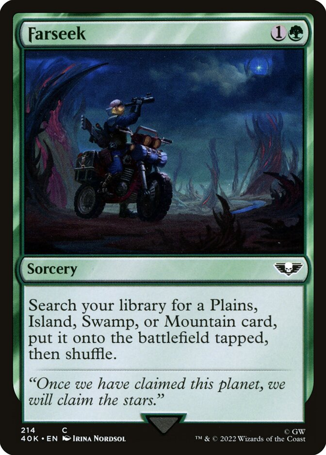 Busca Longínqua / Farseek - Magic: The Gathering - MoxLand