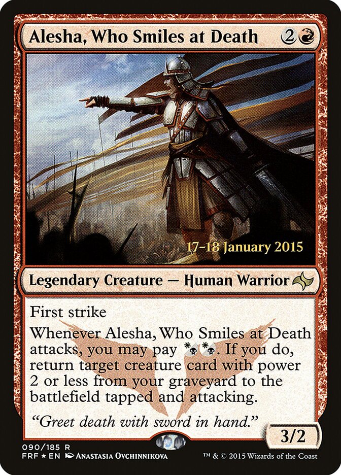 Alesha, a Que Sorri Para a Morte / Alesha, Who Smiles at Death - Magic: The Gathering - MoxLand