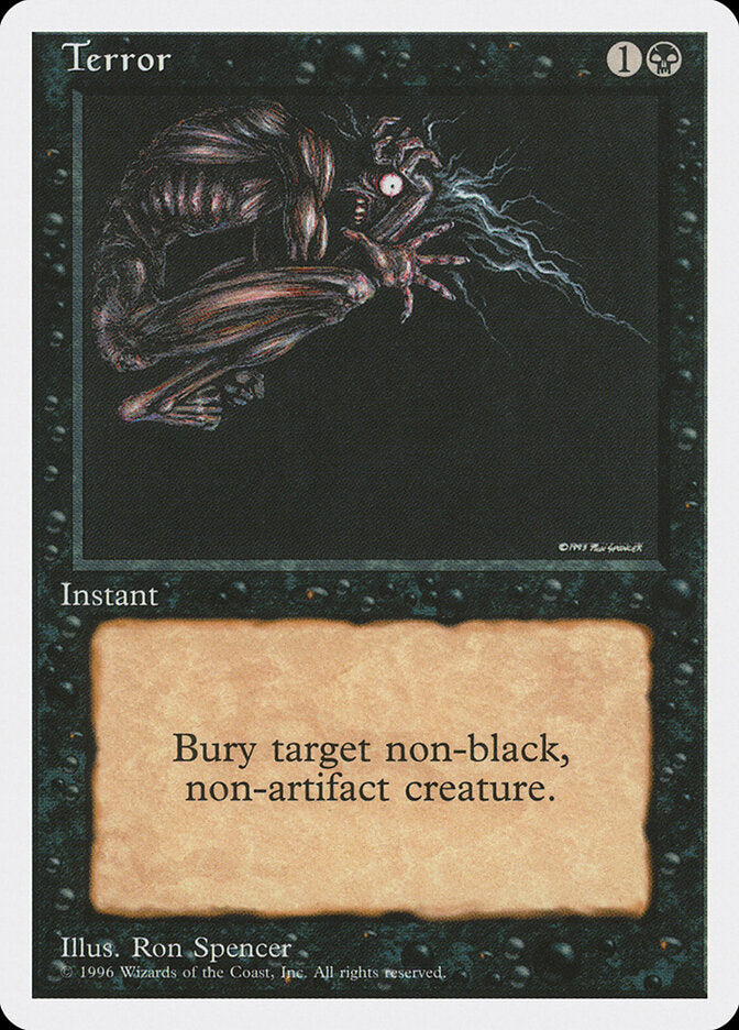 Terror - Magic: The Gathering - MoxLand