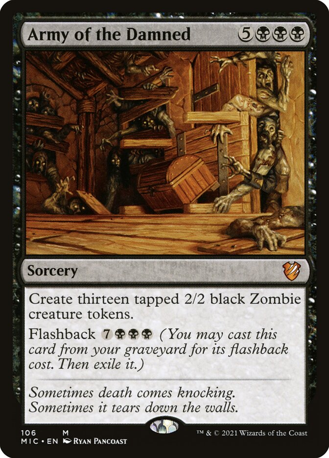 Exército dos Malditos / Army of the Damned - Magic: The Gathering - MoxLand