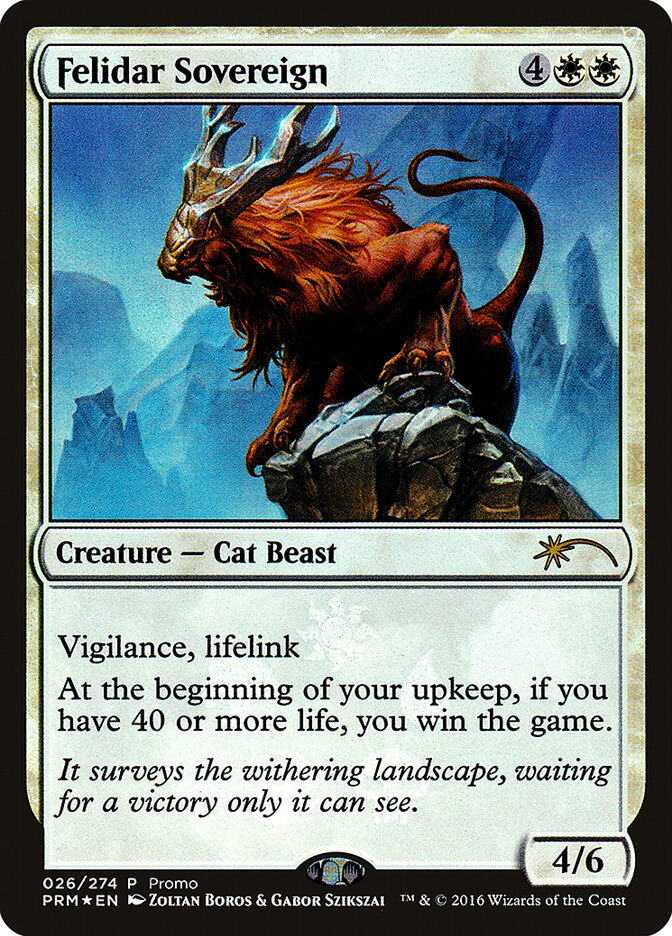 Soberano Felidar / Felidar Sovereign - Magic: The Gathering - MoxLand