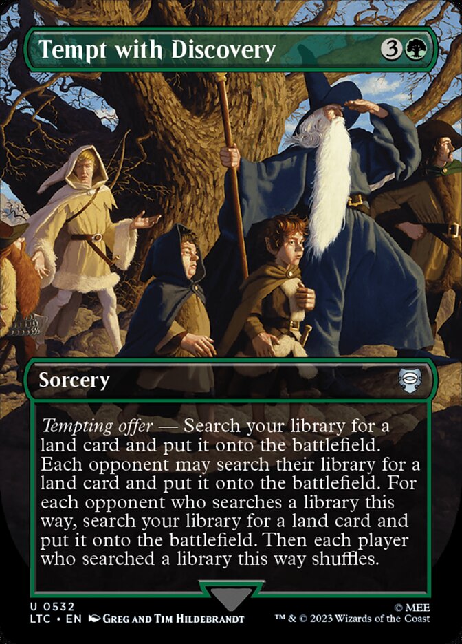 Tentação da Descoberta / Tempt with Discovery - Magic: The Gathering - MoxLand