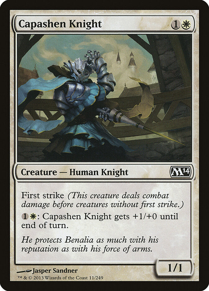 Cavaleiro dos Capashen / Capashen Knight - Magic: The Gathering - MoxLand