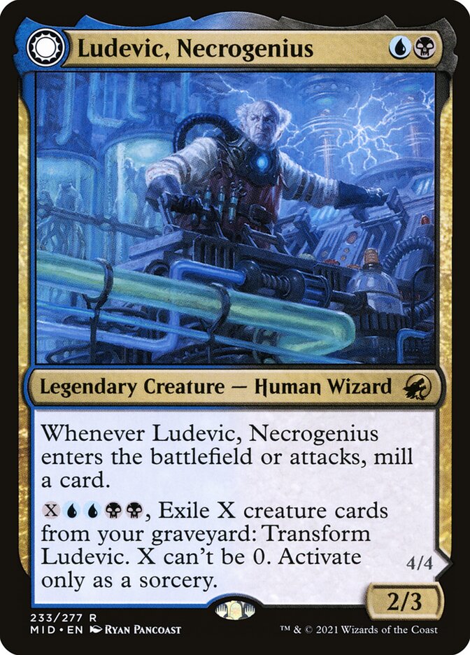 Ludevic, Necrogênio / Ludevic, Necrogenius - Magic: The Gathering - MoxLand