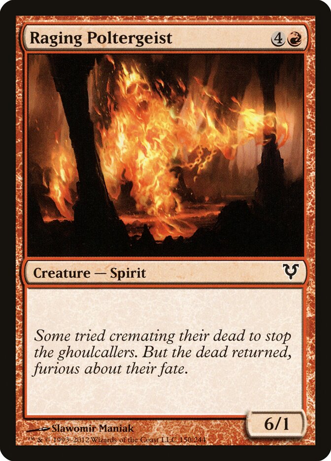 Poltergeist Furioso / Raging Poltergeist - Magic: The Gathering - MoxLand