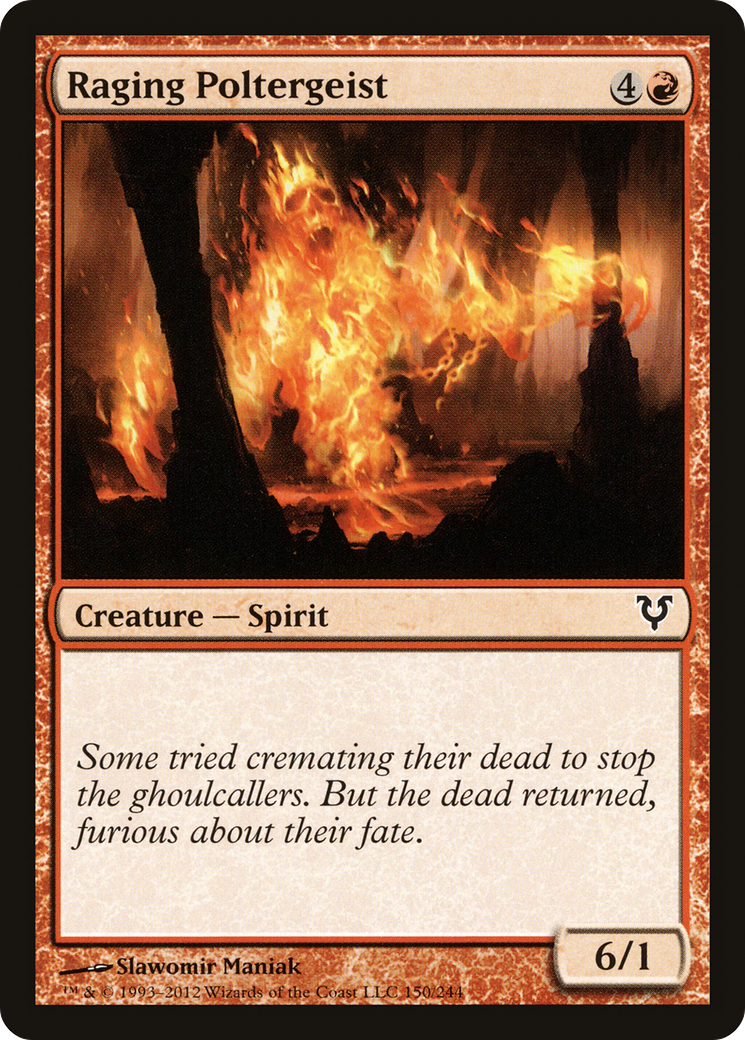 Poltergeist Furioso / Raging Poltergeist - Magic: The Gathering - MoxLand