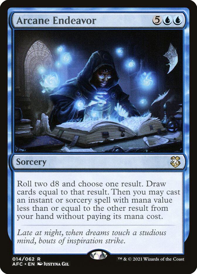 Empreitada Arcana / Arcane Endeavor - Magic: The Gathering - MoxLand