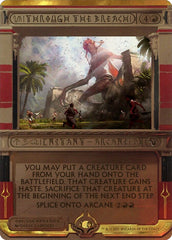 Através da Brecha / Through the Breach - Magic: The Gathering - MoxLand