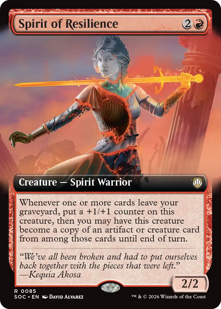 Spirit of Resilience - Magic: The Gathering - MoxLand