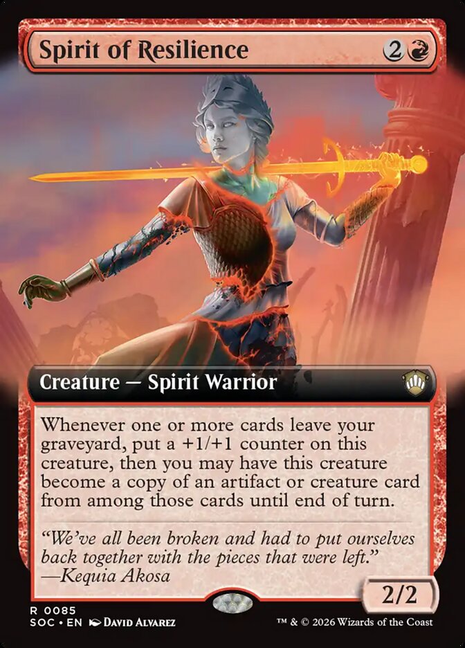 Spirit of Resilience - Magic: The Gathering - MoxLand