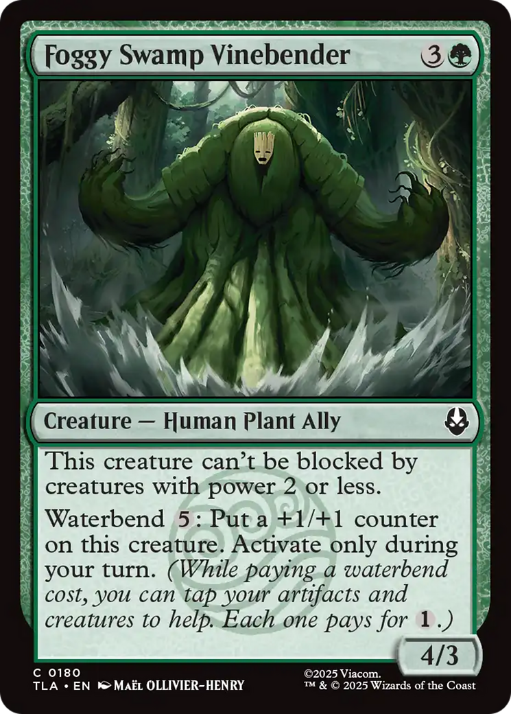 Dobrador de Plantas do Pântano Nebuloso / Foggy Swamp Vinebender - Magic: The Gathering - MoxLand