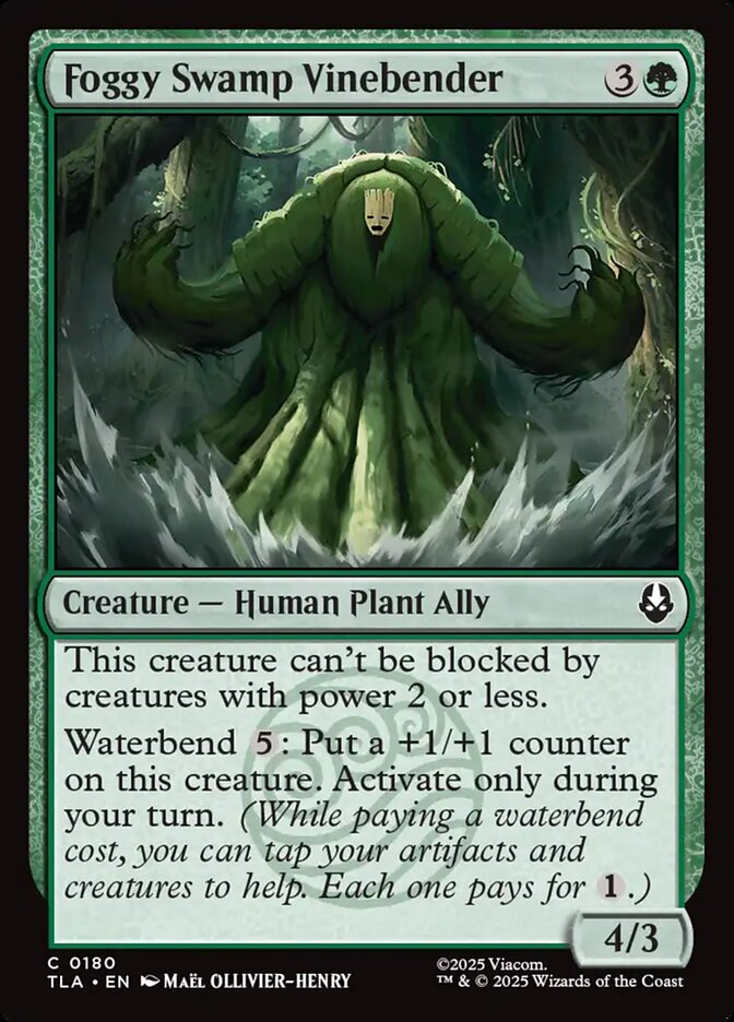 Dobrador de Plantas do Pântano Nebuloso / Foggy Swamp Vinebender - Magic: The Gathering - MoxLand