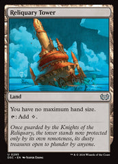 Torre do Relicário / Reliquary Tower - Magic: The Gathering - MoxLand