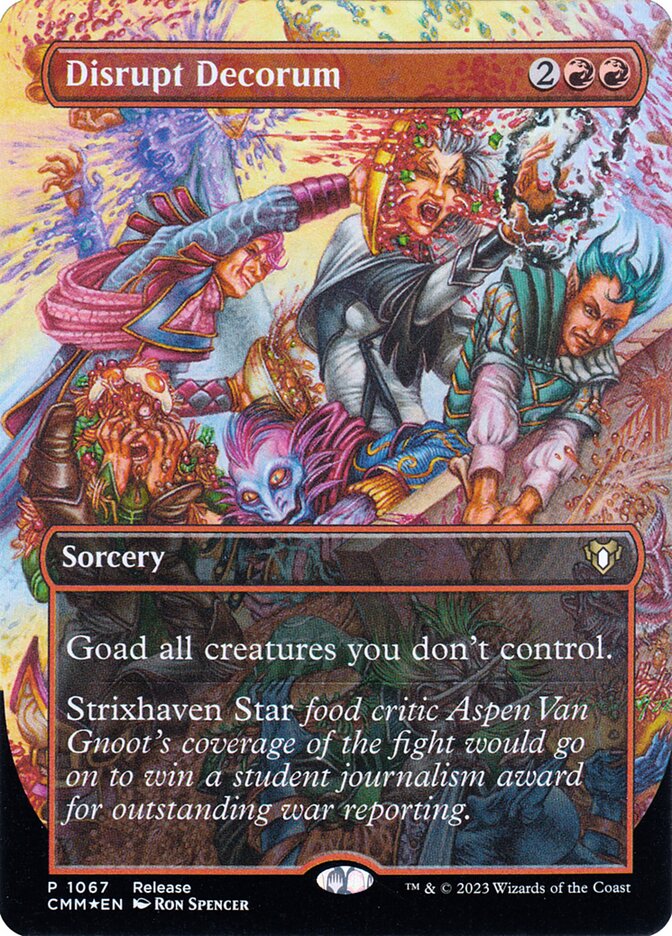 Quebrar o Decoro / Disrupt Decorum - Magic: The Gathering - MoxLand