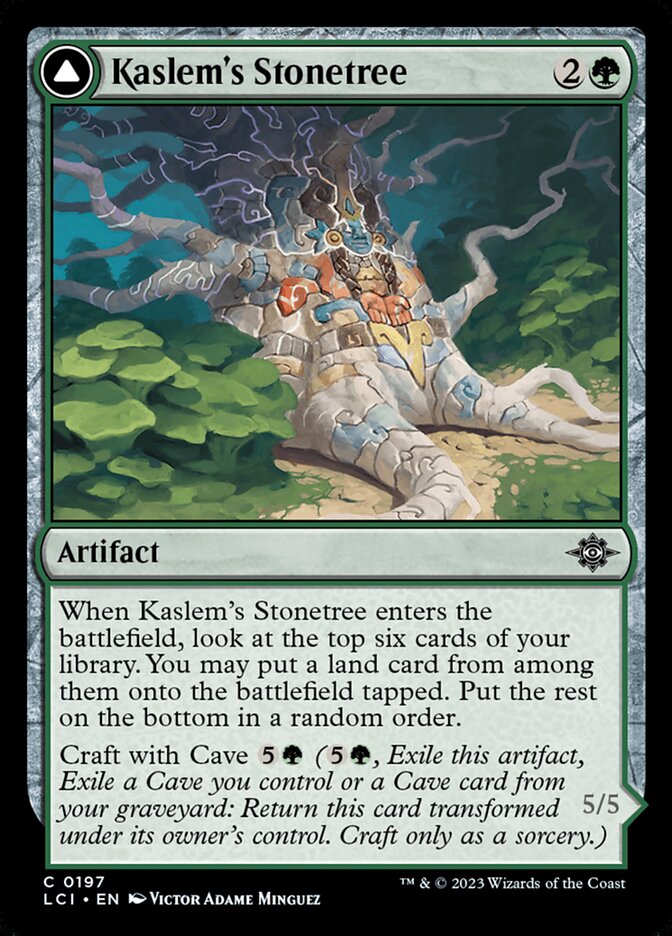 Árvore Pétrea de Kaslem / Kaslem's Stonetree - Magic: The Gathering - MoxLand
