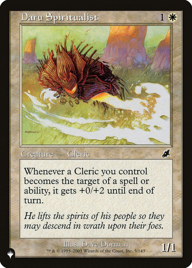 Espiritualista de Daru / Daru Spiritualist - Magic: The Gathering - MoxLand