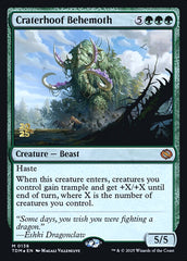 Behemoth Craterópode / Craterhoof Behemoth - Magic: The Gathering - MoxLand
