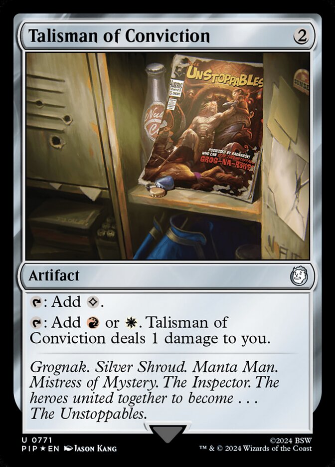 Talismã da Convicção / Talisman of Conviction - Magic: The Gathering - MoxLand