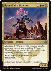 Açougueiro do Túmulo de Ossos / Bone-Cairn Butcher - Magic: The Gathering - MoxLand