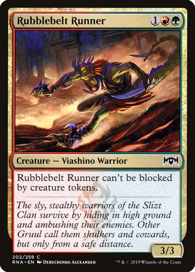 Corredor da Faixa de Escombros / Rubblebelt Runner - Magic: The Gathering - MoxLand
