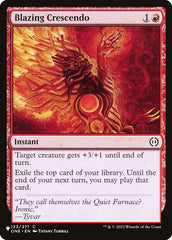 Escalada Flamejante / Blazing Crescendo - Magic: The Gathering - MoxLand
