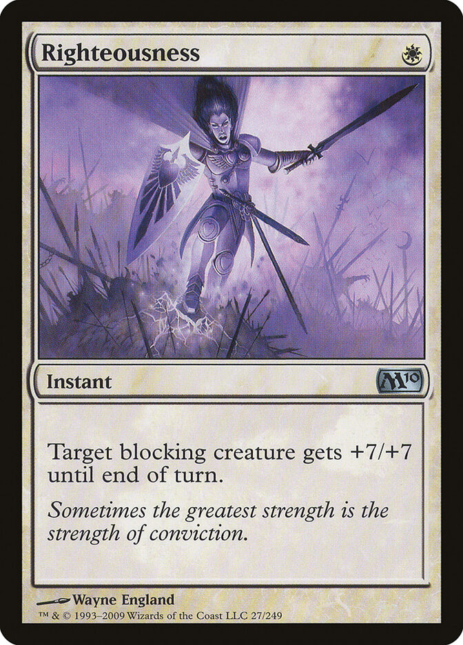 Integridade / Righteousness - Magic: The Gathering - MoxLand