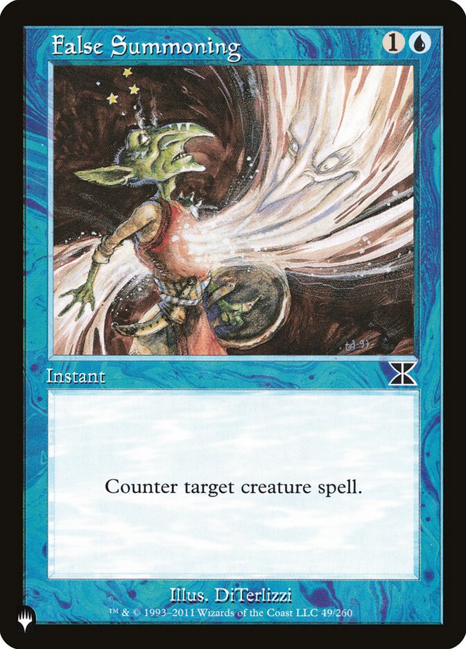 False Summoning - Magic: The Gathering - MoxLand