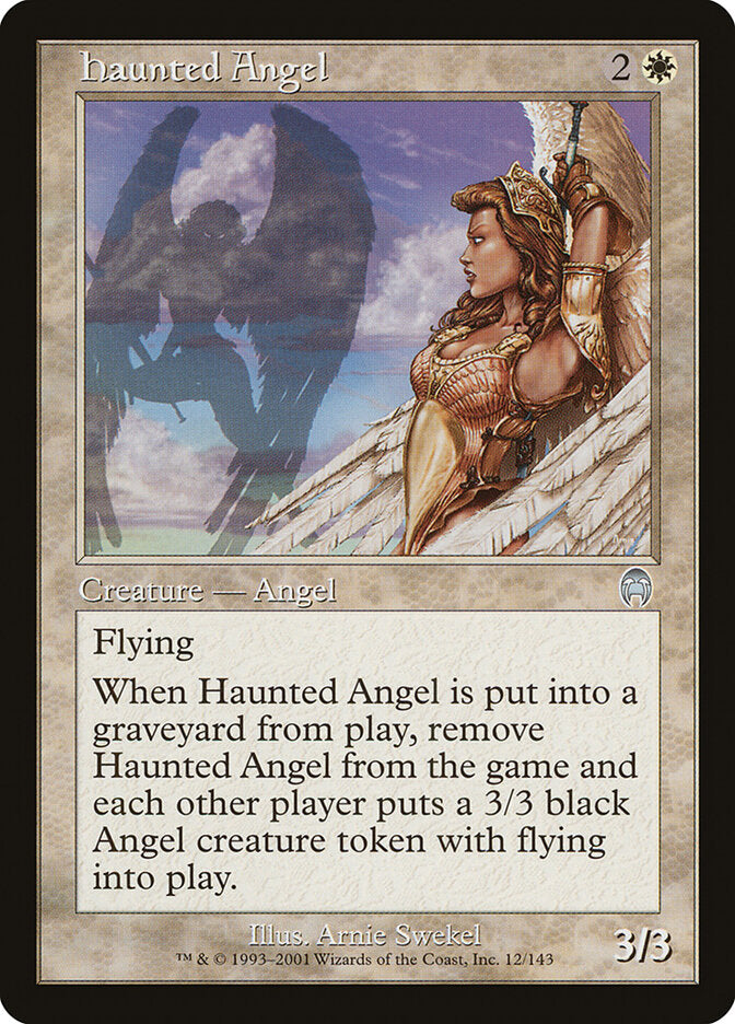 Anjo Assombrado / Haunted Angel - Magic: The Gathering - MoxLand