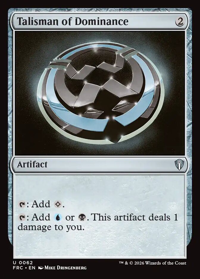 Talismã da Dominação / Talisman of Dominance