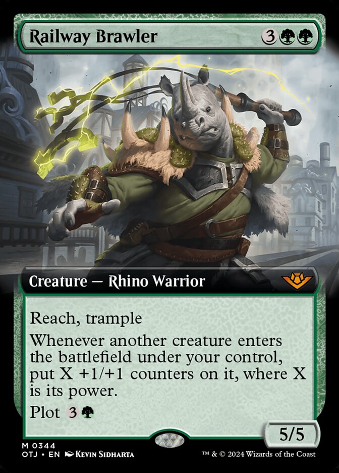 Brigão da Ferrovia / Railway Brawler - Magic: The Gathering - MoxLand