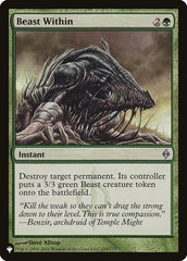 Fera Interior / Beast Within - Magic: The Gathering - MoxLand