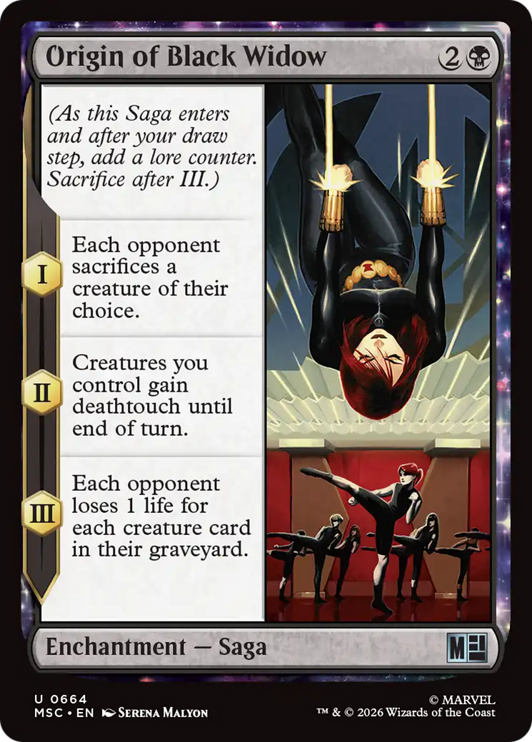 Origin of Black Widow - Magic: The Gathering - MoxLand